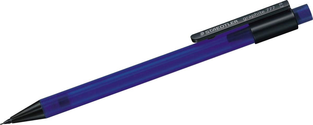 Staedtler, Lot de 10 porte-mine graphite pour mines de format B, diamètre de la mine 0,7 mm, 777 07-3