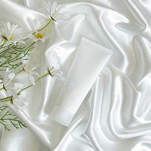Tela de Fondo Fotográfico de Seda Satinada Blanca 100x75 cm miniatura 5