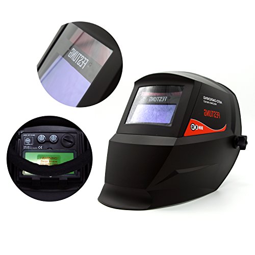 Wonlink power welding helmet Solar Power Auto Darkening Welding Helmet with Screen area