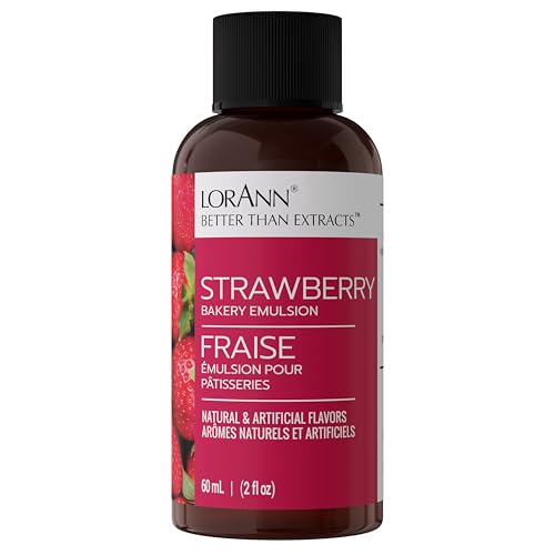 Image of LorAnn Oils Strawberry Emulsion & Flavoring For Baking