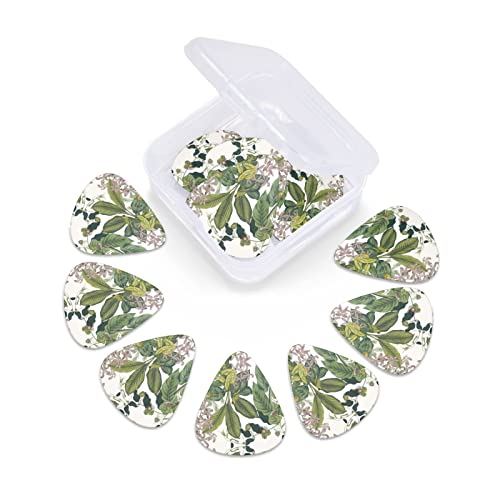 Ensemble de 12 médiators de guitare perroquet feuille de fleur tropicale pour guitare acoustique, guitare électrique… - Les Beatles, Paul McCartney, John Lennon, RIngo Starr, George Harrison Ensemble de 12 médiators de guitare perroquet feuille de fleur tropicale pour guitare acoustique, guitare électrique… – Image 7