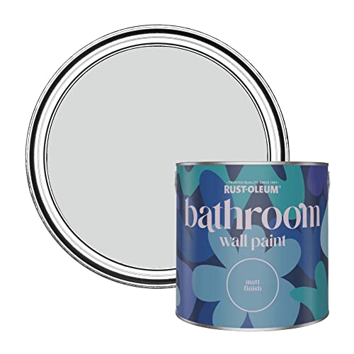 Rust-Oleum Grey Water-Resistant Bathroom Wall & Ceiling Paint - Winter Grey 2.5L