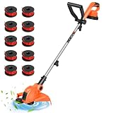 Weed Wacker Cordless Weed Eater Weedeaters Lawn Grass Trimmer for Women