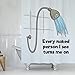 Produktbild Dekali Designs Lustiger Duschvorhang für Badezimmer  182,9 x 182,9 cm, Silly Duschvorhang mit Witz für eine coole und lustige Atmosphäre in Schlaf- oder Junggesellenabschieddekor