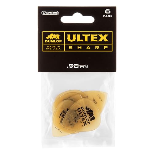 Dunlop 433P.90 Ultex Sharp Picks 0,90 mm - Plektren Set