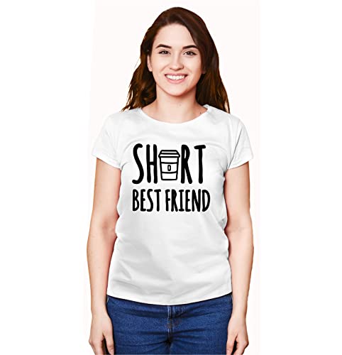 Image of Hangout Hub | Women Tshirts | Tall Short Best Friends | Set of 2