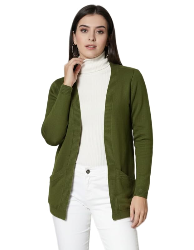 Women's Stylish Knit Cardigan - Elegant Open Front Sweater for Casual - Trendy Ladies Outerwear-picture-49
