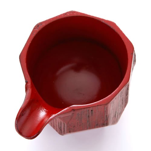 根来　漆　片口　江戸 根来 漆 片口 江戸