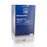 DEKAROX 4 x Maschinenpfleger 250 ml Pflegemittel für Geschirrspüler Ersatz für Bosch Siemens 00311997 00311304 00311565 00311566 00311625 00311719 00311994 00311993 entfernt Fett Kalk Ablagerungen