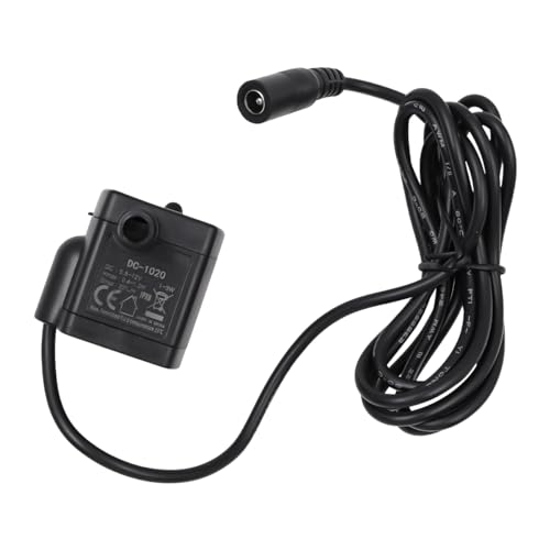 POFET Mini-Tauchpumpe, DC 5–12 V, 200 l/h, Solar-Springbrunnenpumpe mit 1,5 m Kabel, leiser Motor für Aquarien, Fischbecken, Katzenbrunnen, Hydrokulturen, kleine Gartenbrunnen POFET Mini-Tauchpumpe, DC 5–12 V, 200 l/h, Solar-Springbrunnenpumpe mit 1,5 m Kabel, leiser Motor für Aquarien, Fischbecken, Katzenbrunnen, Hydrokulturen, kleine Gartenbrunnen
