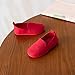 Toddler Baby Girls Shoes Fashion Girls Autumn Casual Shoes Solid Color Simple Flat Lightweight (Red, 12.5 Little Child)
