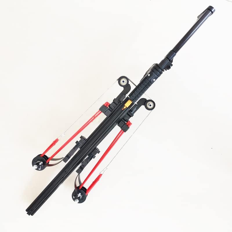 Fish Hunting Crossbow Plastic Fishing Arrows Stainless Continuous Double Shooting Semi Automatic Slingshot Mechanical Catapult Rifle (Basic Kit B)