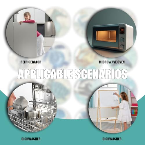 Imanes Decorativos Redondos para Refrigerador 12 Piezas miniatura 6