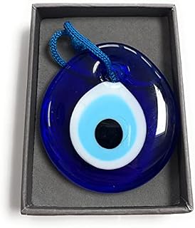 Primeone Evil Eye Nazar Boncuk 5 cm Lucky Turkish Greek Glass Hanging Good Luck Protection