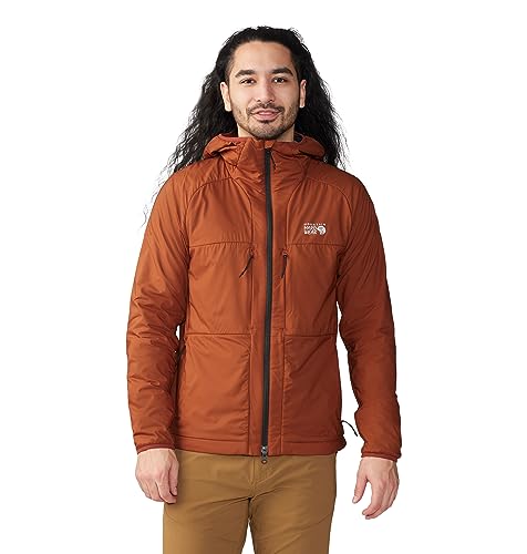 Mountain Hardwear Men's Kor Airshell Warm Jacket, Iron Oxide, X