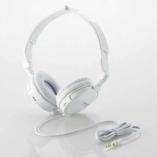 Overhead 3.5mm Stereo Mini Jack Headphone (White) Amazon.in