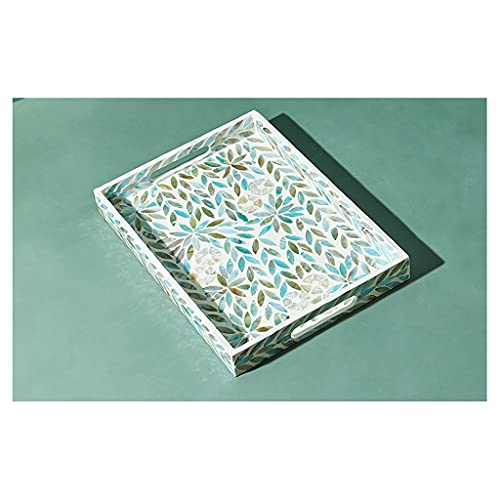 Plateau de rangement de bureau rectangulaire TUSUOD en caibei chic
