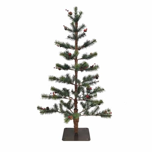 Árbol artificial verde de 36 pulgadas Kurt S. Adler para interiores 2