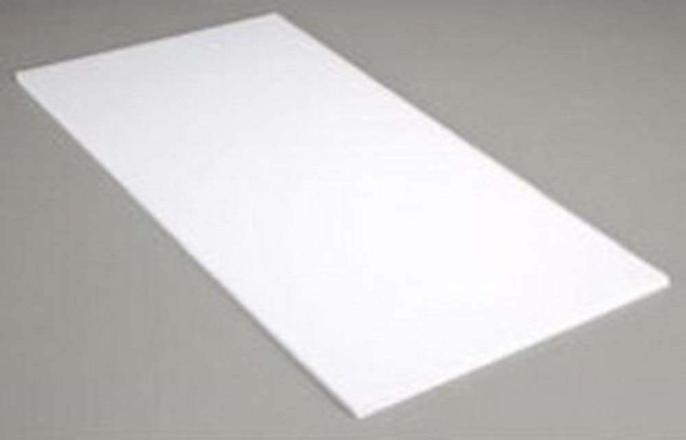 Evergreen 9220 Polystyrene Board 280 x 350 x 0.50 mm Pack of 12 White
