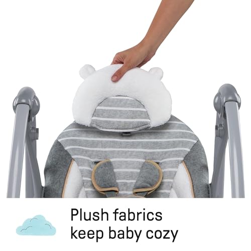 Ingenuity Swing 'n Go Lightweight Portable Baby Swing, Newborn to 9 Months - image 7