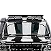 Gloss Black Roof Top Light Bar Spotlights with 4 LED DRL Lamp Fits for LR4 Discovery 4 2010-2016 Exterior Accessories Super Bright