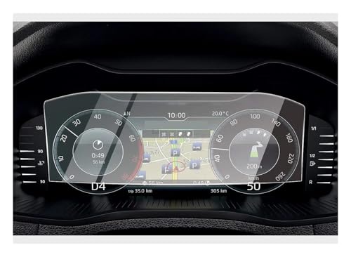 Film protecteur navigation Skoda Rapid contre les reflets et les rayures d'écran 10.25