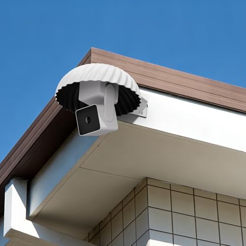 Wall Mount Weatherproof Protective Cover Compatible with Wyze Cam Pan V3/V4，Rain Cover and Outside Corner Accessories for Wyze Cam PanV4/V3，Reduce Blind Spots — view 5