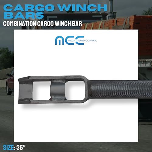Mega Cargo Control A11818P 35 Inch Black Combination Winch Bar thumb #2
