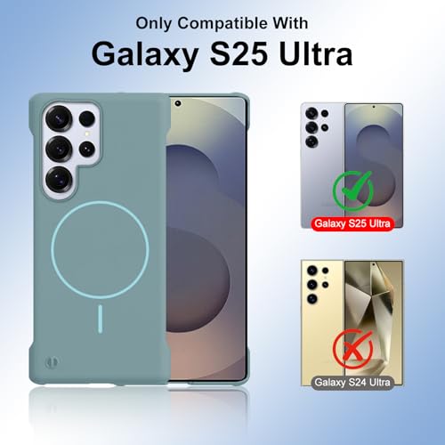 Coque fine Samsung S25 Ultra en polycarbonate robuste avec Mag-Safe - 6