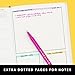 PAPERAGE 2025 Weekly & Monthly Hardcover Planner (Lavender), 12 Month (January 2025 - December 2025), 5.7 in x 8 in, Weekly & Monthly Spreads, Includes Additional Note Pages, Back Pocket & Trackers