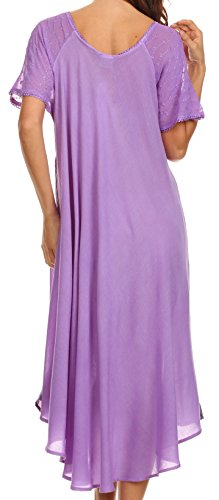 Sakkas Kai Palm Tree Caftan Tank Dress/Cover Up2