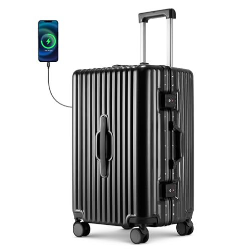 B waygga 20 Inch Charging Luggage
