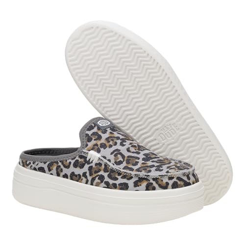 Image of HEYDUDE Women's Austin Lift Platform Mule | Casual Slip-On Shoes | Lightweight, Comfortable, Stylish Everyday Footwear