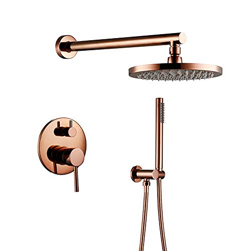 Système de douche anti calcaire en laiton pour remplacer un vieux mitigeur