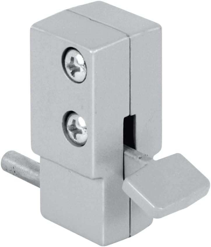 Defender Security U 9877 Aluminum, Step-On Sliding Patio Door Lock, single pack