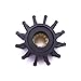 Water Pump Impeller for Johnson 09-1027B-1 09-1027B / for OMC 3588256 / for Jabsco 1210-0001 / for Sierra 18-3081 / for Volvo 3858256 21951346 / Yamaha 351.11.008 /for Yanmar 129670-42531 129470-42530