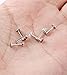 Udalyn 20 Pcs Stainless Steel Labret Studs Lip Rings for Men Women Nose Studs Cartilage Earrings Tragus Helix Piercing Jewelry 16G