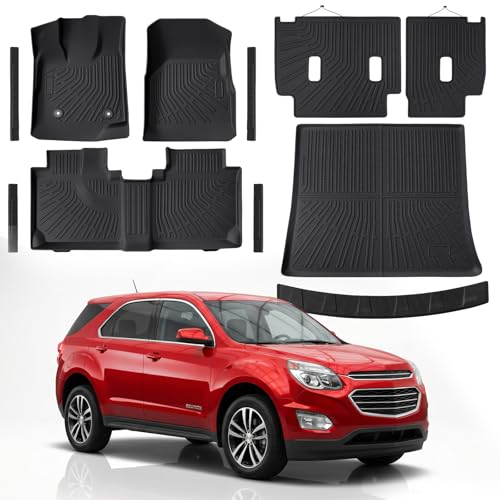 Tapis de sol Chevy Equinox 2012-2017 tapis de coffre TPE Terrain