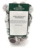 Dark Chocolate Nonpareils, Bulk Size (1 lb. Resealable Zip Lock Stand Up Bag)