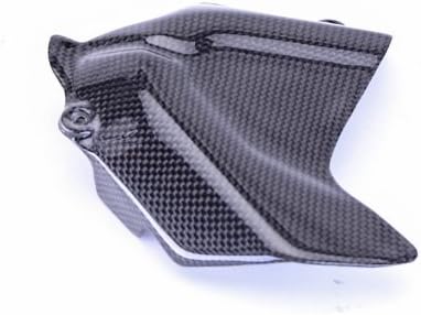 Bestem Cubierta de piñón de fibra de carbono 100% para Ducati 848 1098 1198 Plain Weave