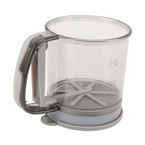 ZJchao Colador, Colador de Malla de 4.7x5.9 Pulgadas Coladores ABS Suministros de Cocina de Malla Fina Herramientas para Hornear