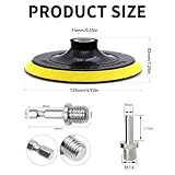 Zoom IMG-1 2 piatti abrasivi in da Zoom IMG-1 2 piatti abrasivi in da