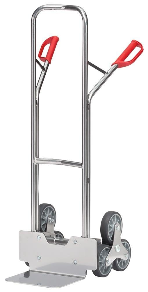Fetra Transportgeräte mcle325 Für Trittleiter mit Rad Schubkarre Kautschuk, 590 mm breite x 1300 mm Höhe, 250 mm x 320 mm Durchmesser