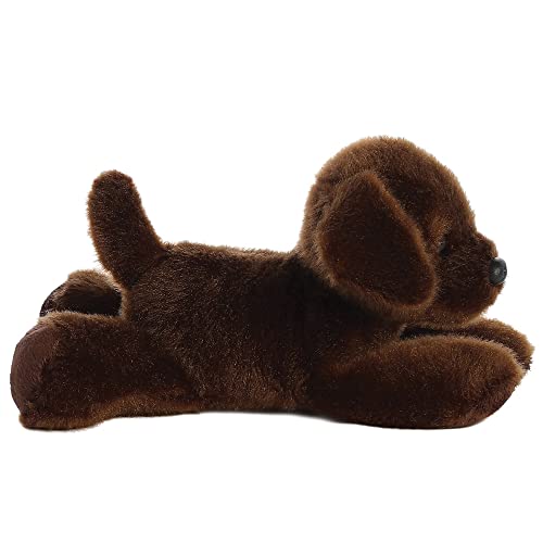 Aurora World 31257 - Plüschtier - Mini Flopsie - Lil Lucky Schokoladen Labrador, 8 Zoll / 20.5 cm