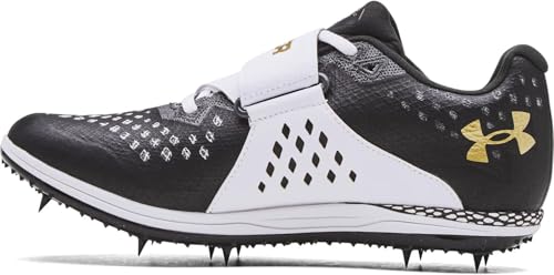 Under Armour - Unisex-Adult HOVR Skyline High Jump Track Spikes Shoes, Color Jet Gray (100), Size: 9.5 D(M) US