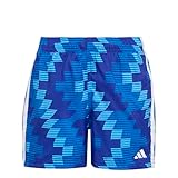 adidas Boy's Football-Inspired Graphic Swim Shorts Kids, Lucid Blue/White, 13-14 Years