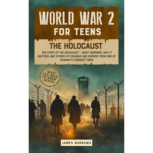 World War 2 for Teens - The Holocaust Audiolibro Por James Burrows arte de portada