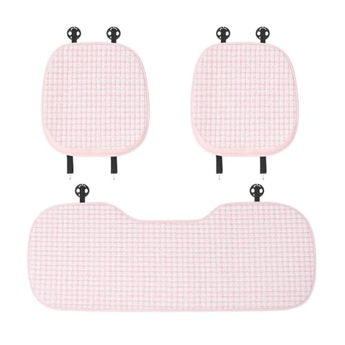 Housse de coussin de siège auto respirante et anti-transpiration en lin pour un confort durable