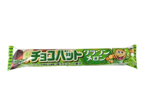 Amazon | 【販路限定品】三立製菓 チョコバット クラウンメロン 30本