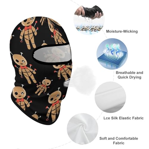 Balaclava Ski Mask para Hombres y Mujeres, Mascarilla Facial de Invierno para Ciclismo, Motocicleta, Snowboarding y Esquí miniatura 3